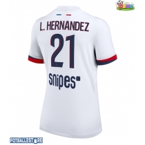 Paris Saint-Germain Lucas Hernandez #21 Bortedrakt Dame 2025-26 Kortermet